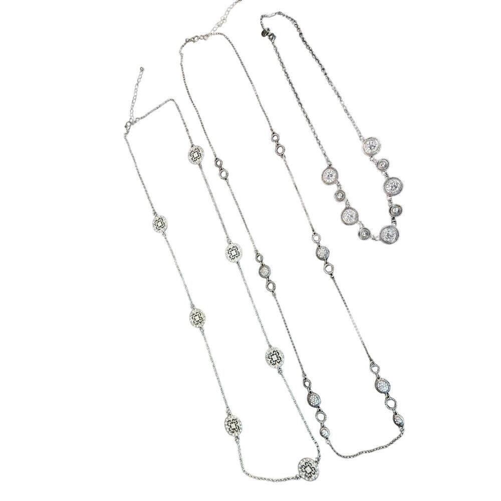 Silver Necklace Bundle